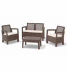 SET RATTAN TARIFA BALCONY LOUNGE ALLIBERT