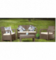 SET RATTAN TARIFA BALCONY LOUNGE ALLIBERT