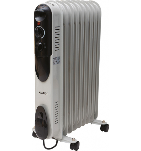 RADIATORE A OLIO 9 ELEM."MAURER"KITHNOS 2000W RADIATORE A OLIO 9 ELEM."MAURER"KITHNOS 2000W