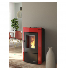 Termo Stufa Pellet Wanna Idro Dal Zotto Bordeaux