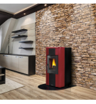Stufa Pellet Rita Evo Dal Zotto Bordeaux