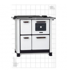 Cucina Legna Classica 450 Dal Zotto Antracite