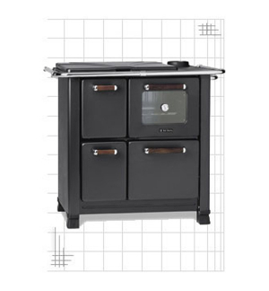 Cucina Legna Classica 350 Dal Zotto Bianco