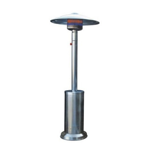 Stufa Gas Gpl Round Patio Con Ruote Domus 180