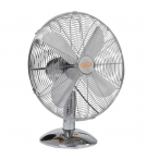 Ventilatore da tavolo cromato 30 cm