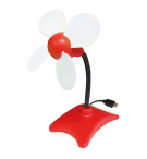 Ventilatore c/presa USB Flower