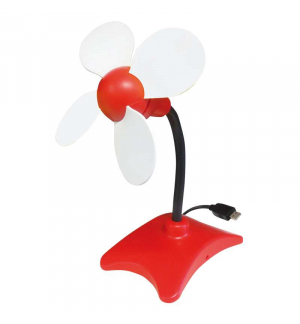 Ventilatore c/presa USB Flower