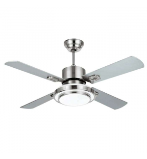 Ventilatore da soffitto 132 cm - 4 pale - 1 luce