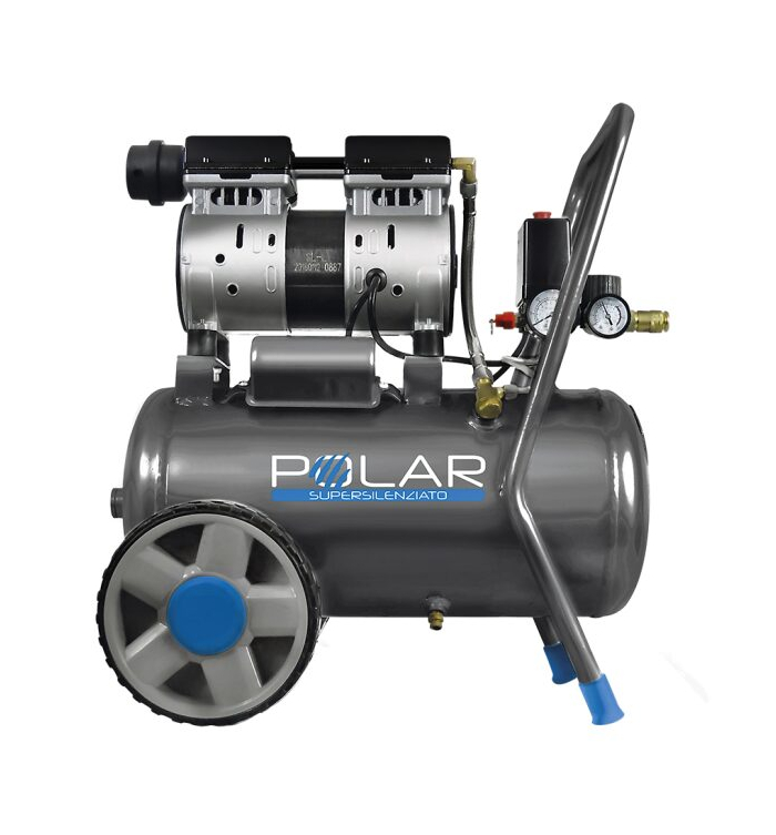 Comp Sil 24Lt Polar Kwu750-24L 1Hp/750W - Vannucchi Store