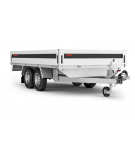 Rimorchi a 2 assi con freni e sponde in alluminio LBC 5325 ATB 1800