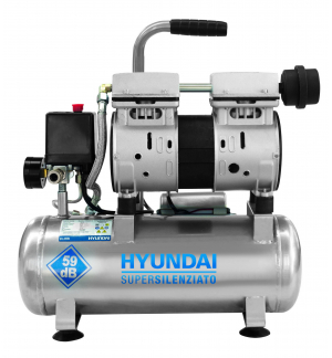 Compressore oil free 50lt Hyundai 3hp