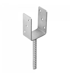 Staffa da cementare quadra cm. 7x4