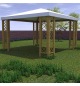 Gazebo capri 300x300 con grigliati