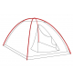 Bertoni Ronda 3 Tenda a Igloo