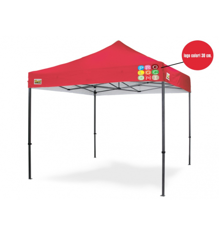 Personalizzazione Gazebo LOGO Colori cm. 30