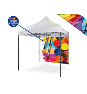 Personalizzazione Gazebo FULL PRINT parete laterale 2 mt.