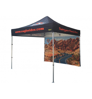 Personalizzazione Gazebo FULL PRINT parete laterale 3 mt.