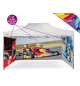 Personalizzazione Gazebo FULL PRINT Kit 3 pareti laterali 3x6 mt.