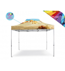 Personalizzazione Gazebo FULL PRINT Tetto 2x3 mt. con Cuciture Termonastrate