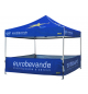 Personalizzazione Gazebo FULL PRINT Tetto 4x4 mt. con Cuciture Termonastrate