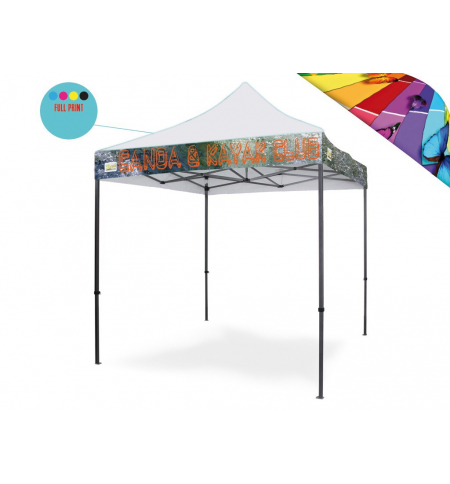 Personalizzazione Gazebo FULL PRINT Kit n° 4 mantovane 2x2 mt.