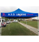 Personalizzazione Gazebo FULL PRINT Kit n° 4 mantovane 3x3 mt.