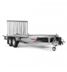 Rimorchio con rampe per trasporto attrezzature MT 3651 TB SF 3500 piano acciaio