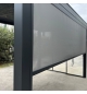 Tenda Screen a caduta compatibile per pergole bioclimatiche ATENA 100 e ATENA 120