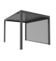 Tenda Screen a caduta compatibile per pergole bioclimatiche ATENA 100 e ATENA 120